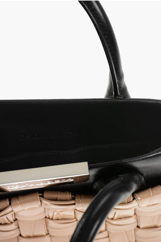 Borsa Tote in Pelle Intrecciata
