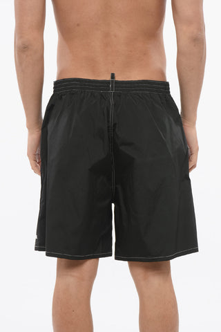 Swimshorts with Multicolored Print