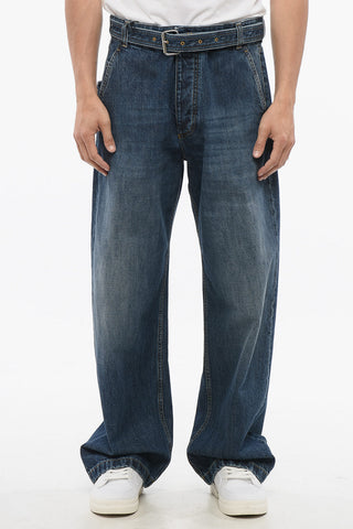 Jeans Lavaggio Medio con Cintura 26cm