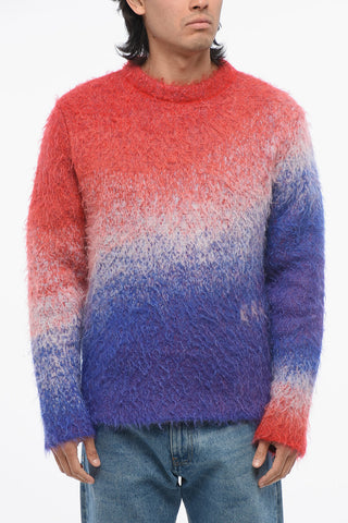 Maglia Girocollo Effetto Sfumato 