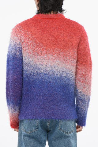 Maglia Girocollo Effetto Sfumato 