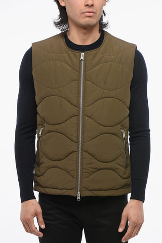 Gilet Trapuntato con Zip