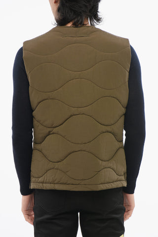 Gilet Trapuntato con Zip