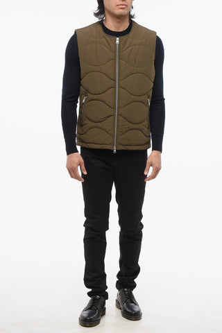 Gilet Trapuntato con Zip