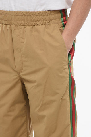 Joggers in Nylon con Bande Laterali Iconic