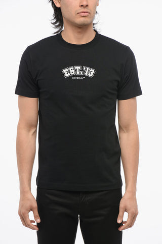 LOGIC Printed Slim Fit Crew-neck T-Shirt
