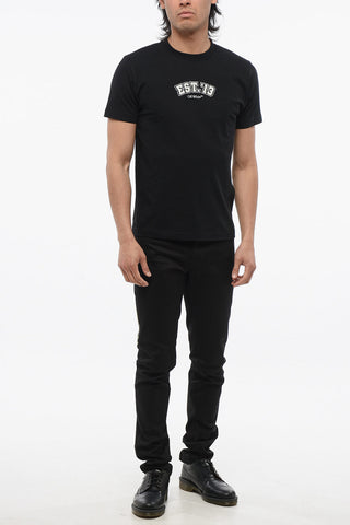 LOGIC Printed Slim Fit Crew-neck T-Shirt