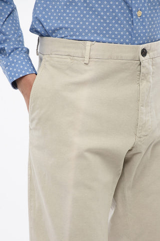 Textured Slim-Fit Chinos