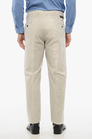 Textured Slim-Fit Chinos