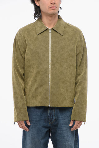 Zip-up BARDEM Eco-Suede Jacket