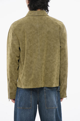 Zip-up BARDEM Eco-Suede Jacket