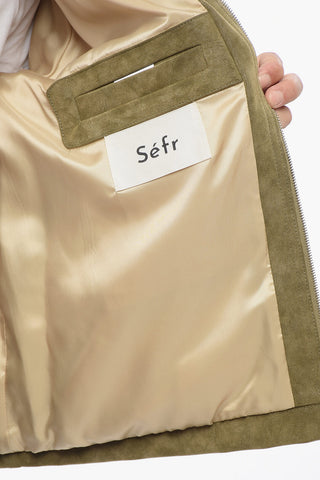 Zip-up BARDEM Eco-Suede Jacket