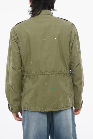Cotton USRL Jacket with Vintage Design