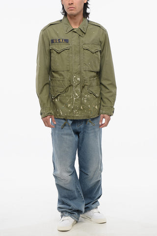 Cotton USRL Jacket with Vintage Design