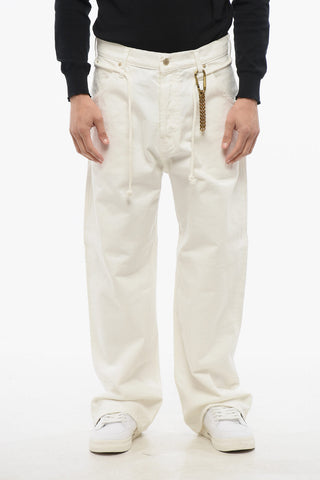 Jeans Regular Fit DAVID con Coulisse e Catena 28cm