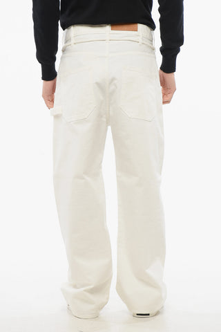 Jeans Regular Fit DAVID con Coulisse e Catena 28cm