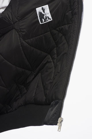 DRKSHDW Padded JUMBO Bomber Jacket with Oversized Design