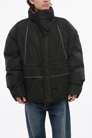 Padded Jacket with Reflective Details