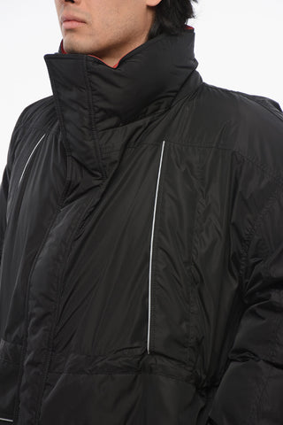 Padded Jacket with Reflective Details
