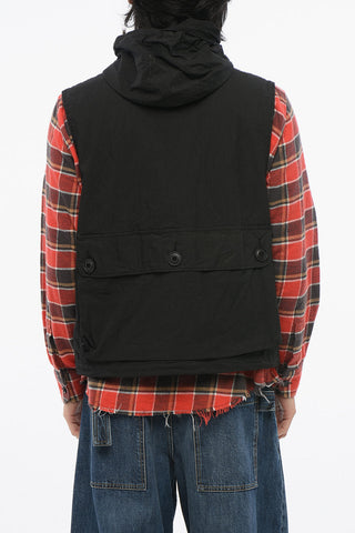 EMPORIO Nylon Vest with Utility Pockets