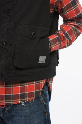 EMPORIO Nylon Vest with Utility Pockets