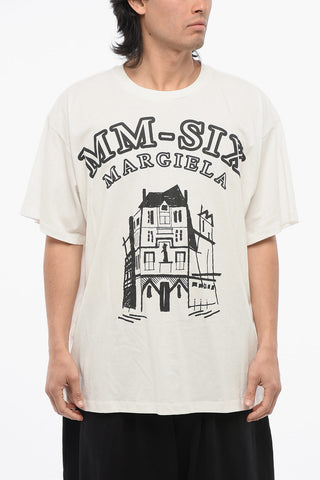 MM6 Printed Crewneck T-Shirt