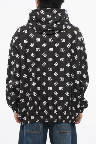 Monogram Nylon Windbreaker with Hood