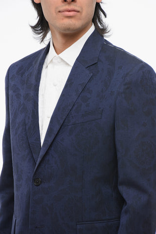 Blazer BAROCCO in Lana Vergine Jacquard