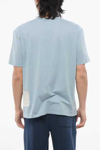 T-Shirt Girocollo in Tinta Unita
