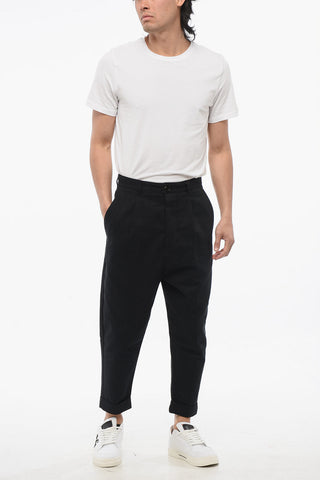 Pantaloni Chino Carrot Fit ad 1 Pince