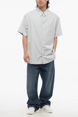GIORGIO Camicia Oversized in Cotone con Taschino