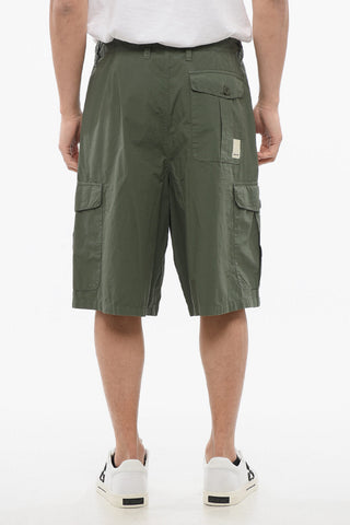 EMPORIO Cotton Cargo Shorts with Drawstring