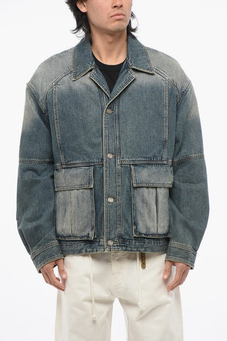 Giubbotto in Denim Lavaggio Vintage