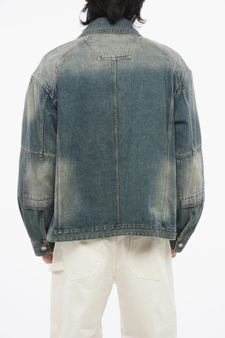 Giubbotto in Denim Lavaggio Vintage