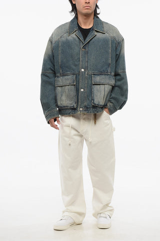 Giubbotto in Denim Lavaggio Vintage