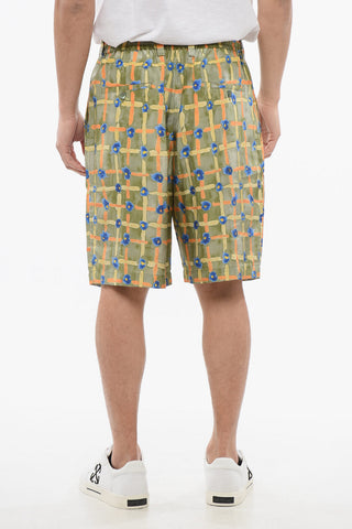 Silk SARABAND Shorts with Elastic Waistband