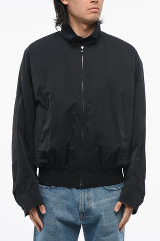 Tech Nylon Windbreaker with Front Zip