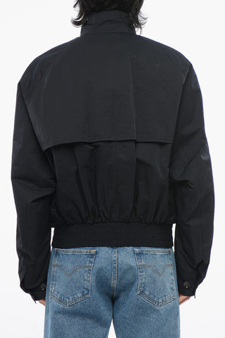Tech Nylon Windbreaker with Front Zip