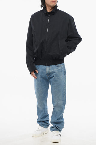 Tech Nylon Windbreaker with Front Zip