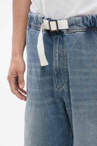 Boyfried Fit JORDAN Denims with Elastic Waistband 27cm