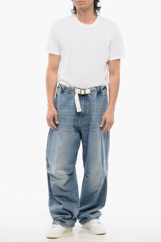 Boyfried Fit JORDAN Denims with Elastic Waistband 27cm