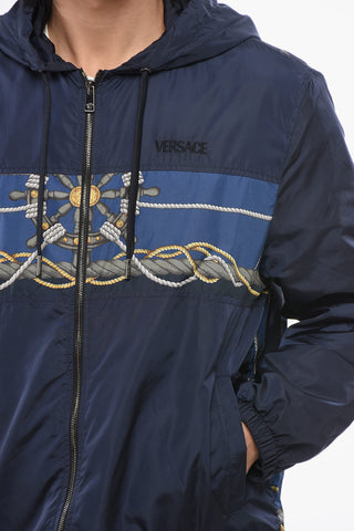 Giacca a Vento SAILOR in Nylon con Capuccio