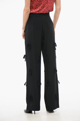 Wide-Leg Trousers BED OF BOWS