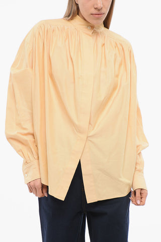 Pleated Oversized Shirt