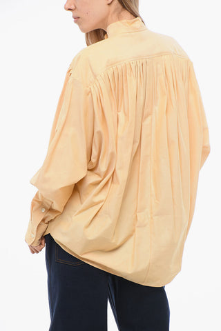 Pleated Oversized Shirt
