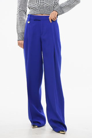 Pleated Wide-leg Pants