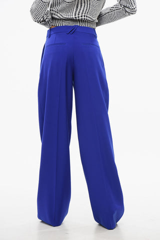 Pleated Wide-leg Pants