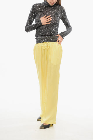Logoed Turtleneck Top