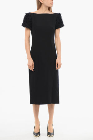 Dress RAGLAN with Tulle Sleeves