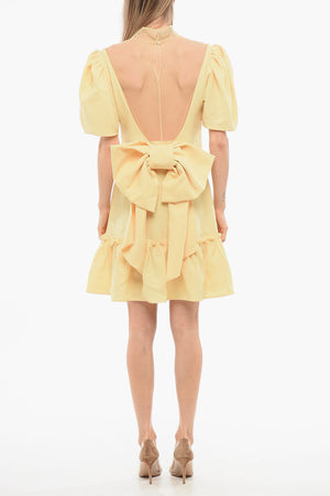 Dress with Flounces KISS ME DARLING with Puff Sleeves